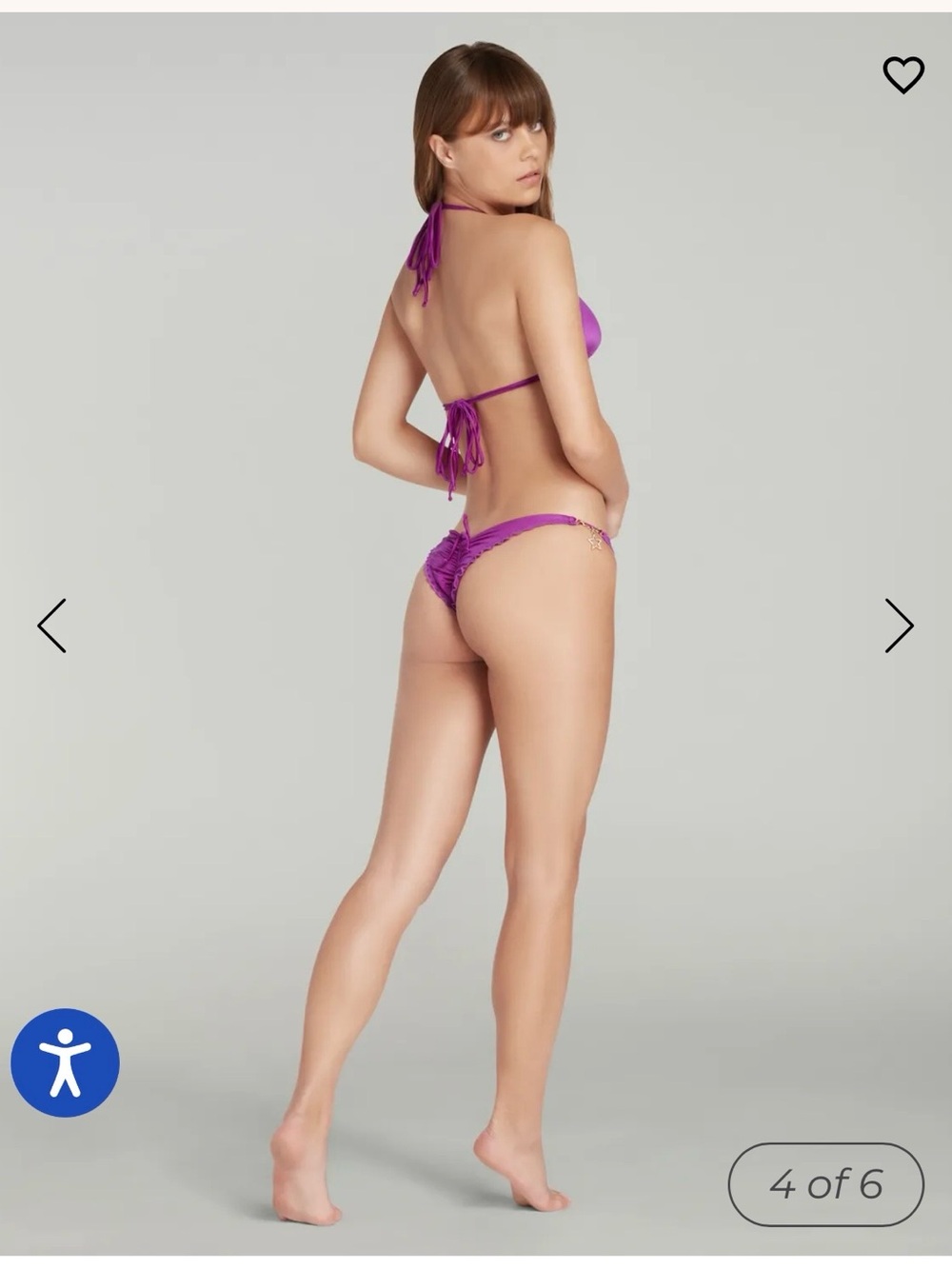 Agent Provocateur Berry Bikini Size AP 3 - Picture 6 of 9